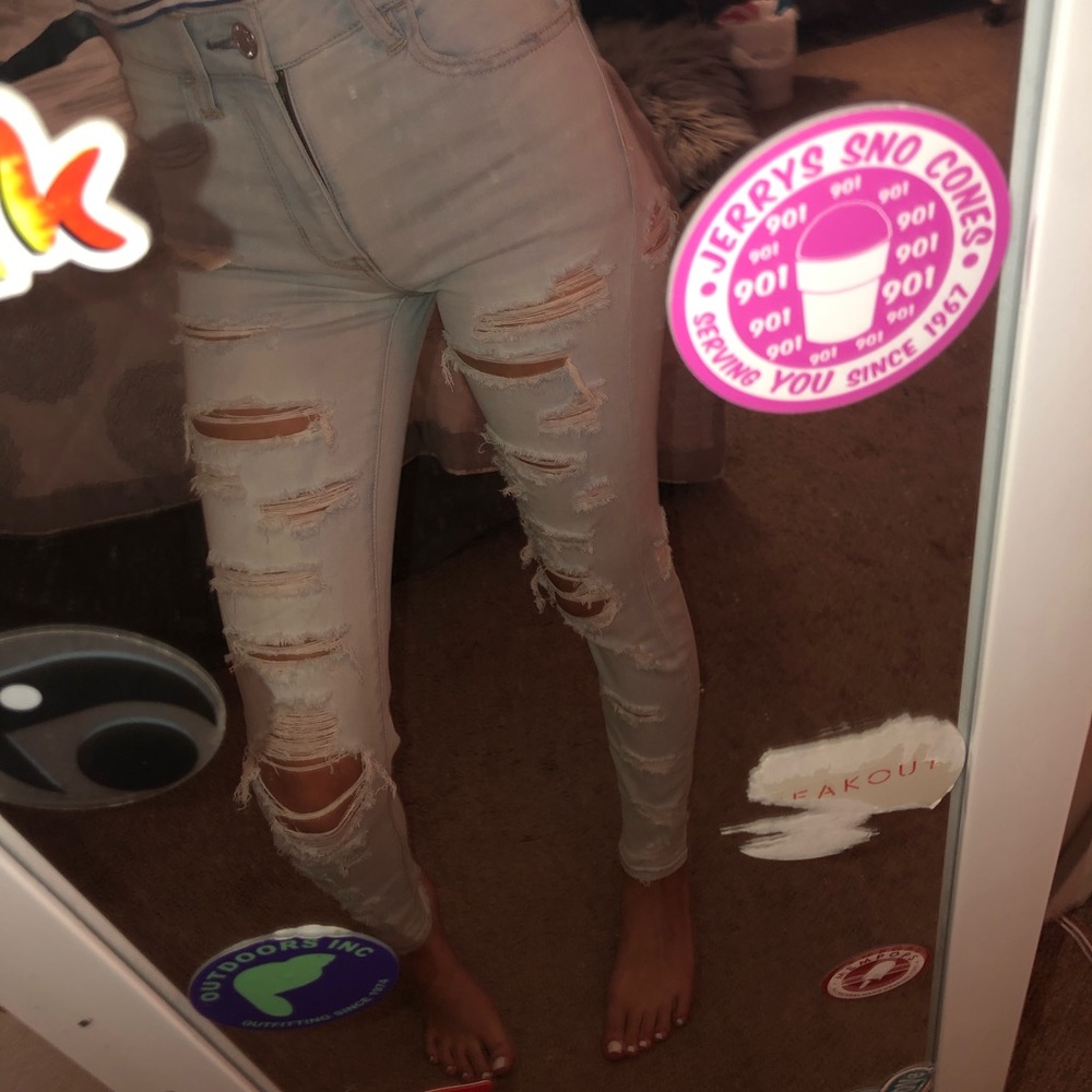 American Eagle high rise jean leggings